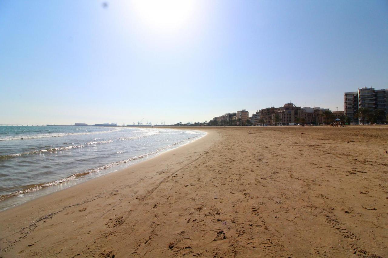Global Properties, Apartamento En Primera Linea, Playa Sagunto Exterior foto